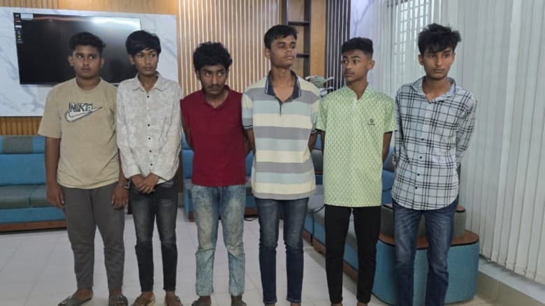 সাভারে নিষিদ্ধ ছাত্রলীগের ছয় সদস্য আটক