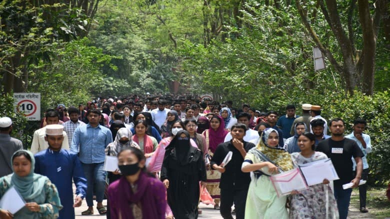 বেরোবিতে গুচ্ছভুক্ত বিশ্ববিদ্যালয় সমূহের ‘বি’ ইউনিটের ভর্তি পরীক্ষা অনুষ্ঠিত