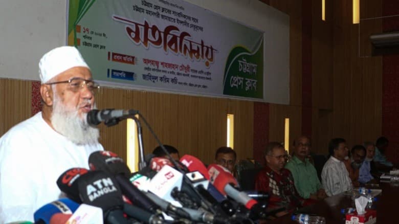 দুর্নীতিবাজদের সঙ্গে আপোষ করবে না জামায়াত: শাহজাহান চৌধুরী
