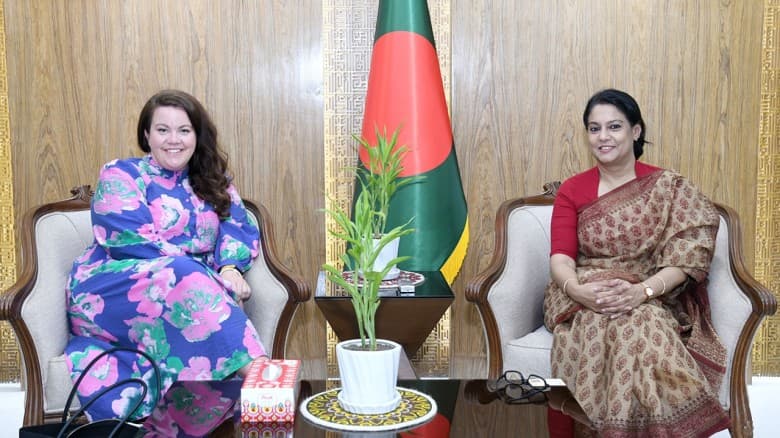 পরিবেশ উপদেষ্টার সঙ্গে নরওয়ের স্টেট সেক্রেটারির বৈঠক