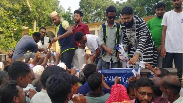কুড়িগ্রামে ৬ হাজার দুঃস্থদের মাঝে কোরবানির মাংস বিতরণ