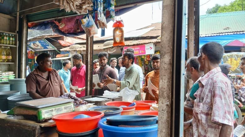 গাইবান্ধায় আপ বাংলাদেশ-এর গণসংযোগ