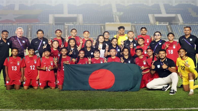 নারী এশিয়ান কাপে ‘বি’ গ্রুপে বাংলাদেশ