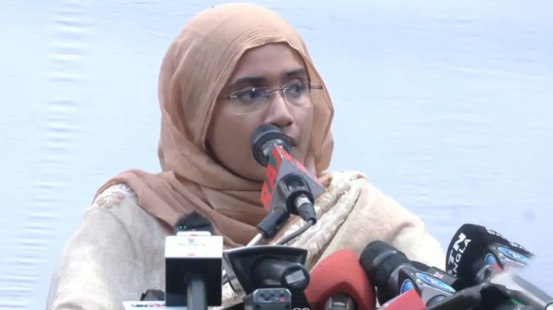 রাজনীতি থেকে নারীদের দূরে সরিয়ে রাখতে তাদের সাইবার বুলিং করা হচ্ছে: সামান্তা শারমিন