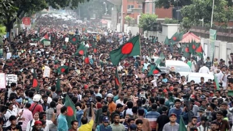 ফিরে দেখা জুলাই: লং মার্চ টু ঢাকার ঘোষণা