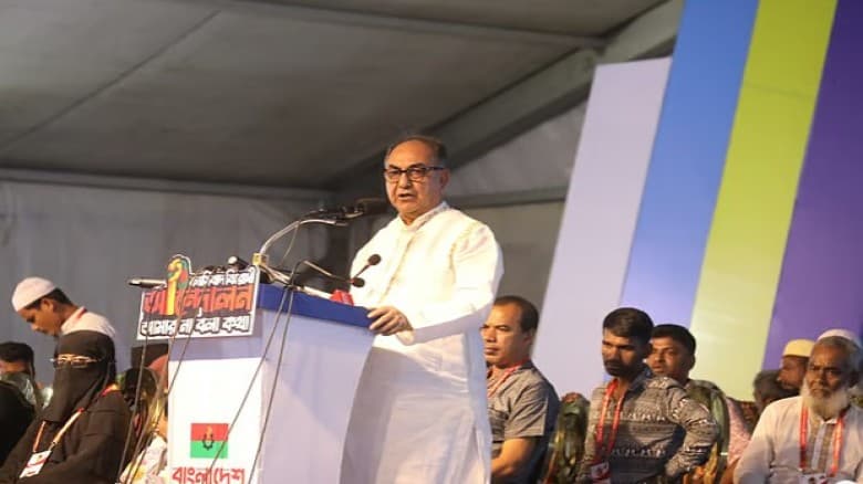 দেশের মানুষ ১৭ বছর ধরে আন্দোলন করছে শুধু ভোটের জন্য: মির্জা আব্বাস