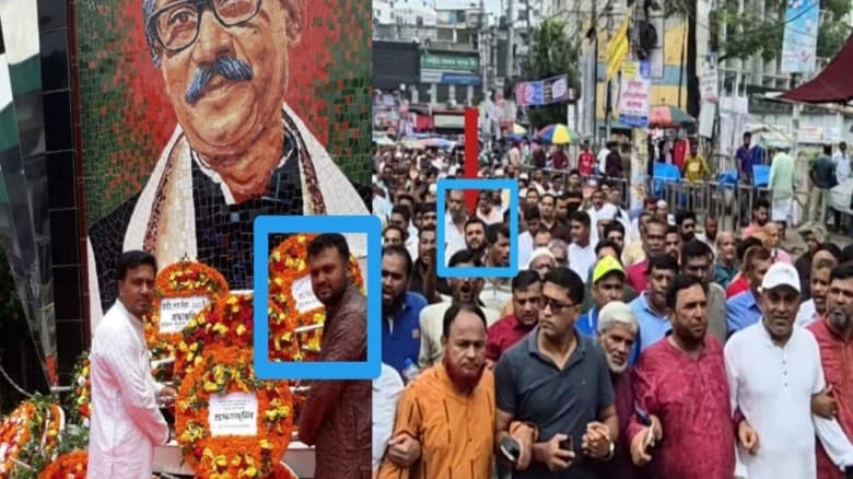 বিএনপির মিছিলে যুবলীগ কর্মী আনোয়ার!