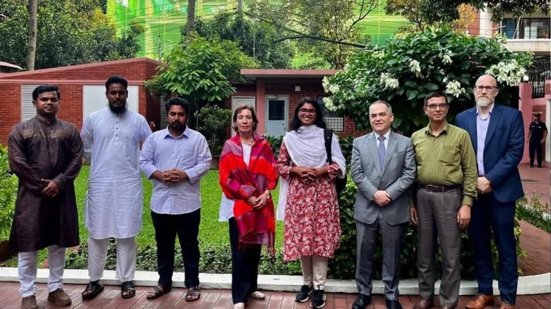 যুক্তরাষ্ট্রের রাষ্ট্রদূতের সঙ্গে জাতীয় নাগরিক পার্টির বৈঠক