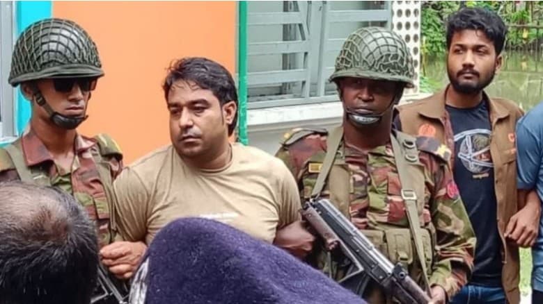 চাঁদাবাজির অভিযোগে যৌথবাহিনীর হাতে আটক বিএনপি নেতা