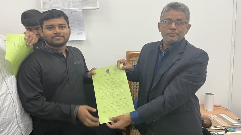 ডাকসুর কেন্দ্রীয় সংসদের সদস্য প্রার্থী হচ্ছেন বাগেরহাটের অপু