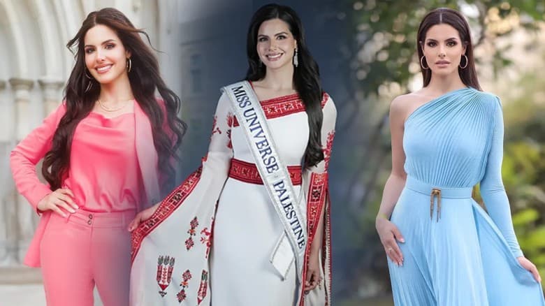 প্রথমবারের মতো মিস ইউনিভার্স মঞ্চে  ফিলিস্তিনি সুন্দরী নাহিন আইয়ুব