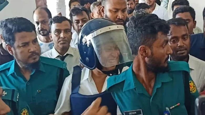 রিমান্ড শেষে মাই টিভির চেয়ারম্যান নাসির আদালতে