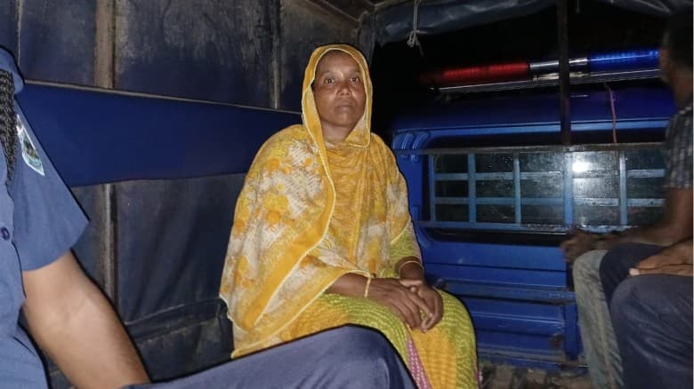 রংপুরে গাঁজাসহ স্ত্রী আটক, স্বামী পলাতক