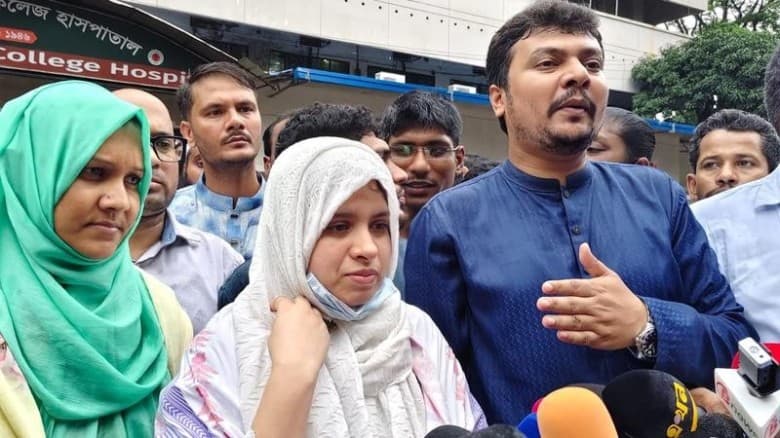 স্বামীকে চিকিৎসার জন্য দেশের বাইরে নিতে চান নূরের স্ত্রী মারিয়া