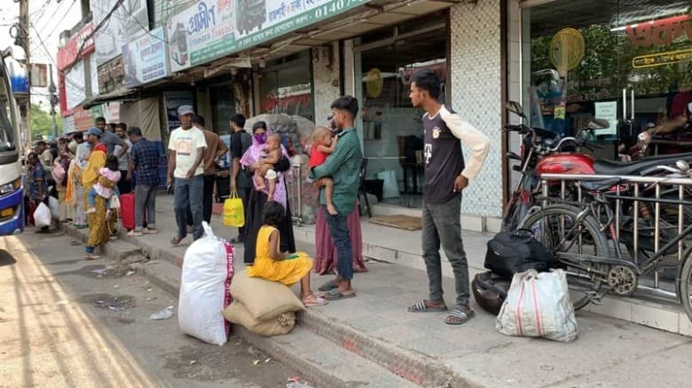 রাজশাহী থেকে ঢাকাগামী বাস চলাচল বন্ধ