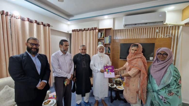 জামায়াত আমিরের সঙ্গে জাতিসংঘের প্রতিনিধির সাক্ষাৎ