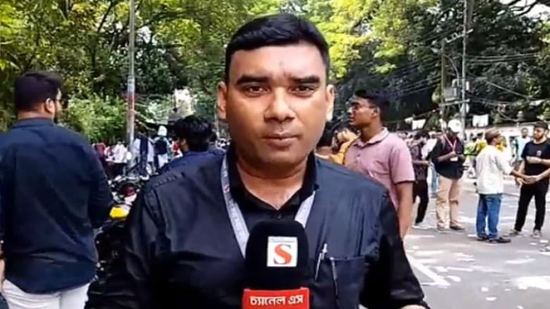 ডাকসু নির্বাচনে সংবাদ সংগ্রহের সময় সাংবাদিকের মৃত্যু