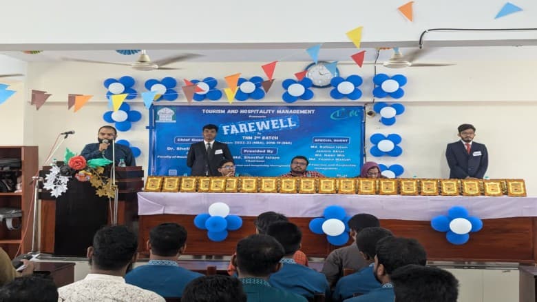 ইবির ট্যুরিজম বিভাগের বিদায় সংবর্ধনা অনুষ্ঠিত
