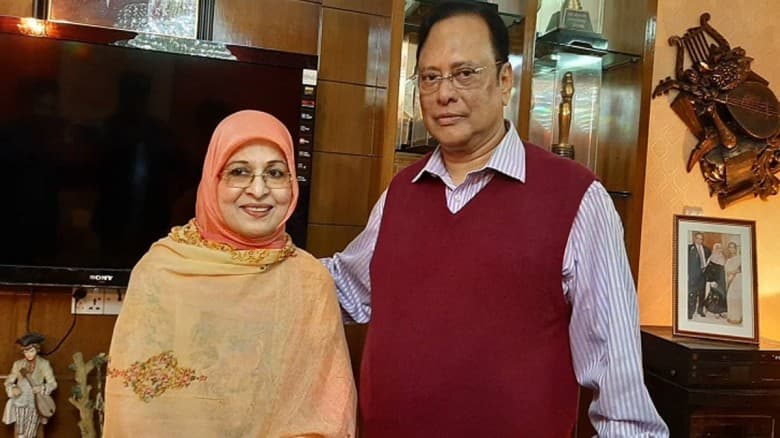 কিংবদন্তি অভিনেত্রী শাবানার স্বামী হৃদরোগে ভুগছেন