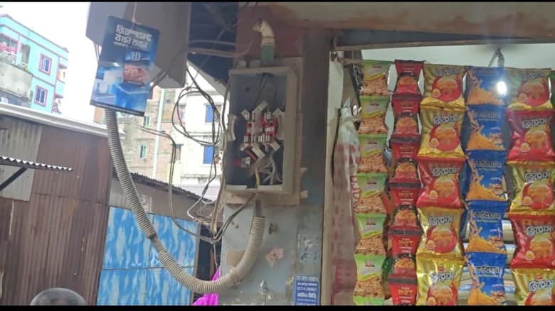 চিরকুট দিয়ে বৈদ্যুতিক মিটার চুরি