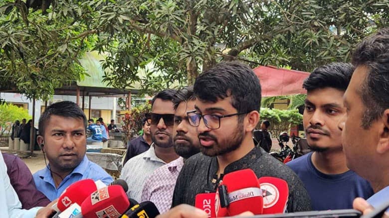 রাকসু নির্বাচন পেছানোর দাবি ছাত্রদল প্যানেলের ভিপি প্রার্থীর