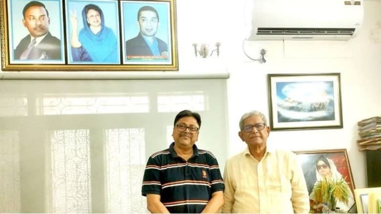 এবার মির্জা ফখরুলের সাক্ষাৎকারের সেই ছবি প্রকাশ করল ‘এই সময়’