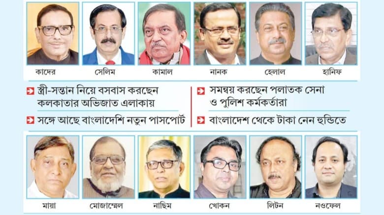 ভারতে আওয়ামী আস্তানা উদঘাটন; থাকছেন সপরিবারে