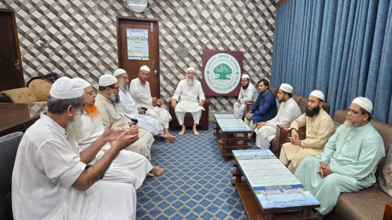 বাংলাদেশ খেলাফত আন্দোলনের সাথে এনসিপির মতবিনিময়।