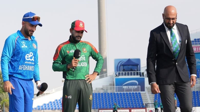 আবুধাবিতে টস হেরে ফিল্ডিংয়ে বাংলাদেশ