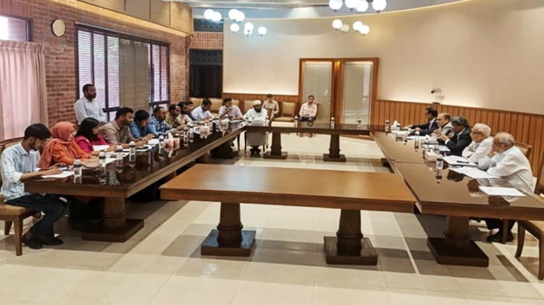 ‘জুলাইযোদ্ধা’দের সঙ্গে বৈঠকে জাতীয় ঐকমত্য কমিশন