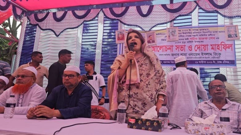 নৌকার ভোট এবার ধানের শীষ পাবে: শামা ওবায়েদ