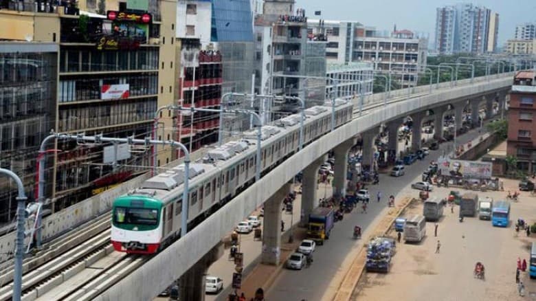 সাড়ে ২২ ঘণ্টা পর পুরোপুরি চালু মেট্রোরেল