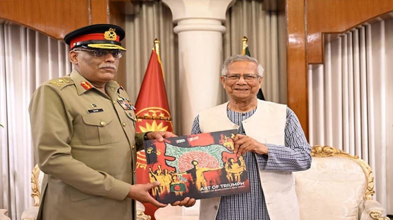ড. ইউনূসের উপহার, পাক জেনারেলকে দেওয়া মানচিত্রে ভারতের সাত রাজ্য