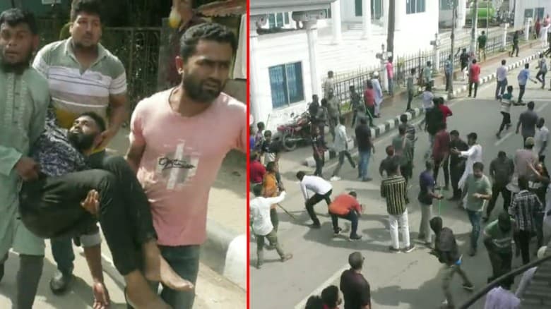 বিএনপি-বিজেপি পাল্টাপাল্টি ধাওয়া, আহত ৩০