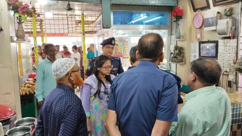 স্বাস্থ্যবিধি লঙ্ঘন করায় বিসমিল্লাহ হোটেলের মালিককে ২০ হাজার টাকা অর্থদণ্ড