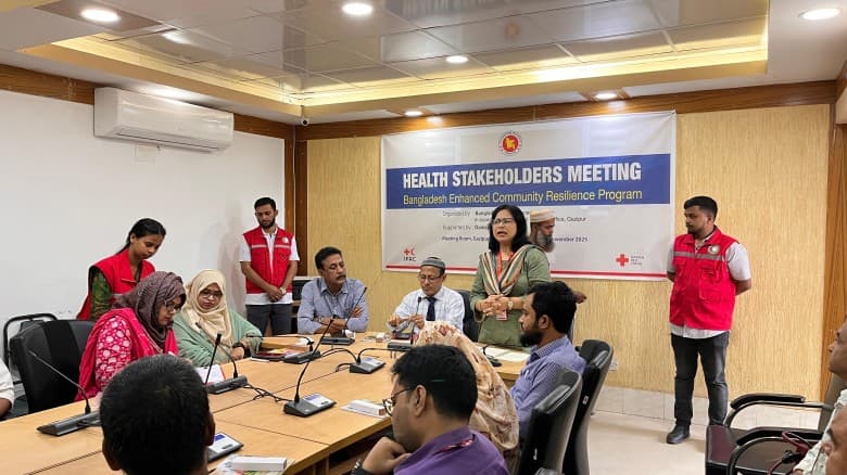 গাজীপুরে অসংক্রামক রোগ প্রতিরোধে রেড ক্রিসেন্টের উদ্যোগ