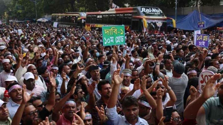 স্বরাষ্ট্র ও শিক্ষা উপদেষ্টার পদত্যাগ দাবি প্রাথমিক শিক্ষকদের