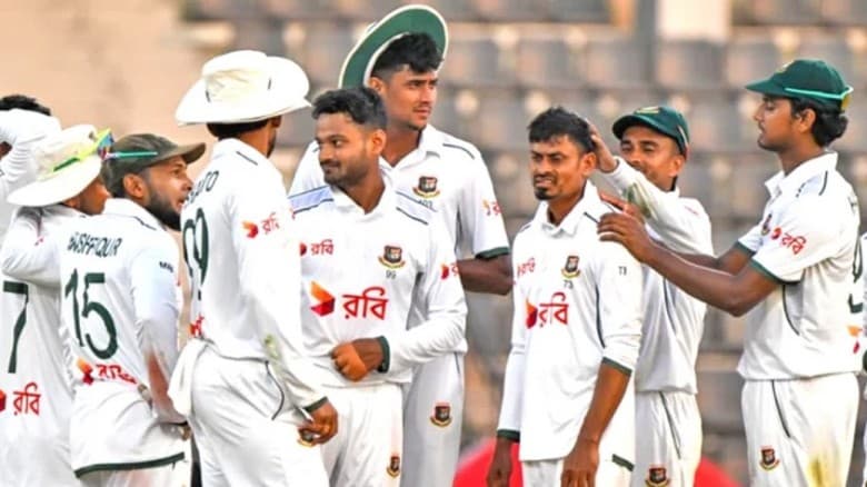 সিলেটে জয়-সাদমানের ব্যাটে বাংলাদেশের দুর্দান্ত সূচনা