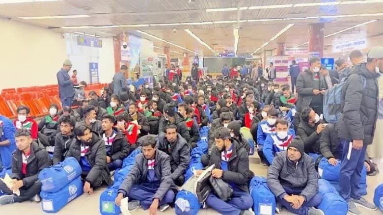 দেশে ফিরল লিবিয়ায় বন্দি ১৭০ বাংলাদেশি