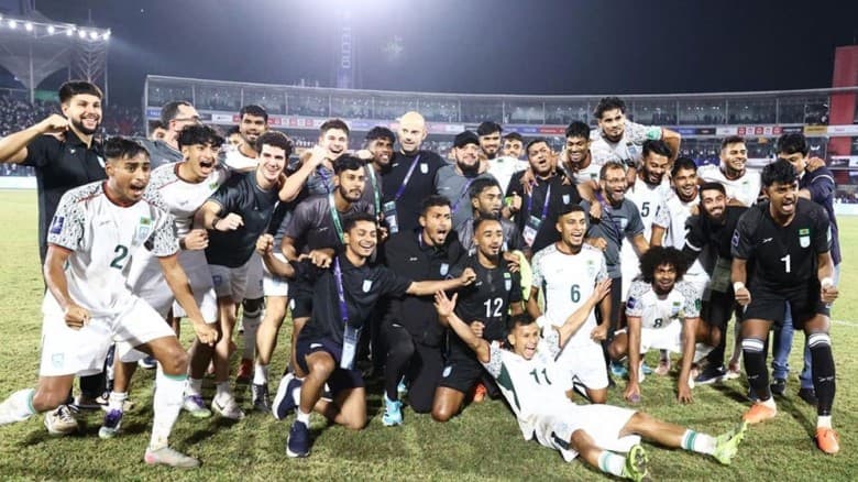 ভারতকে হারিয়ে ফিফা র্যাঙ্কিংয়ে তিন ধাপ উঠল বাংলাদেশ