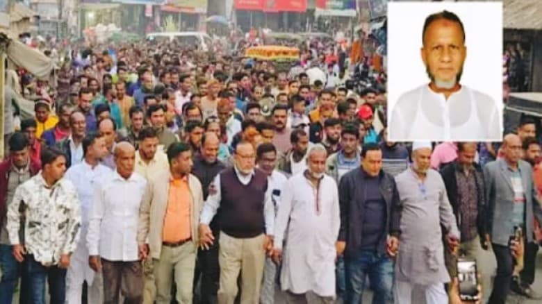 যশোর-২ চূড়ান্ত মনোনয়নে প্রার্থী পরিবর্তনের দাবিতে চৌগাছায় বিএনপির সমাবেশ ও মিছিল।