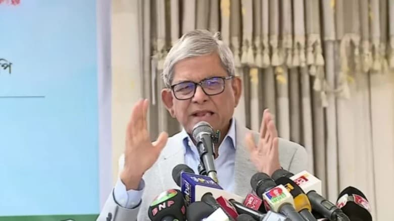 বাংলাদেশের মানুষ ওয়ান ম্যান ওয়ান ভোট বোঝে: মির্জা ফখরুল