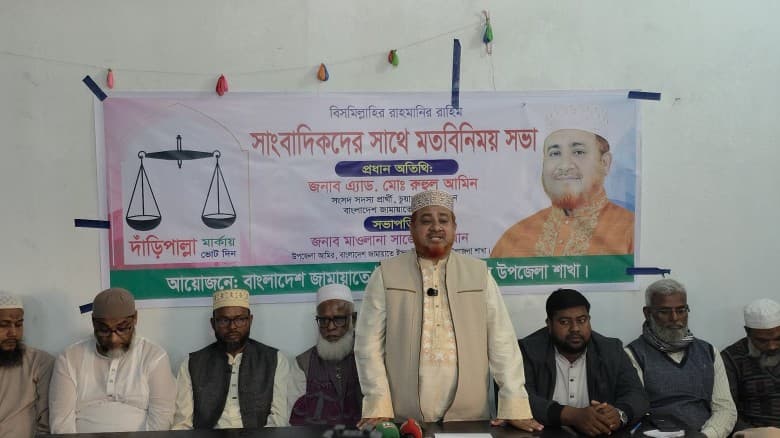 জীবননগরে সাংবাদিকদের সাথে জামায়াত প্রার্থীর মতবিনিময়