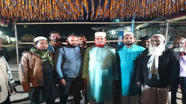 ফুলবাড়িতে এমপি পদপ্রার্থী আনোয়ার হোসেন এর গনসংযোগ