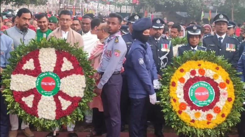 শহীদদের প্রতি বিনম্র শ্রদ্ধায় মুখর জয়পুরহাট—বিজয় দিবসে দিনব্যাপী কর্মসূচি