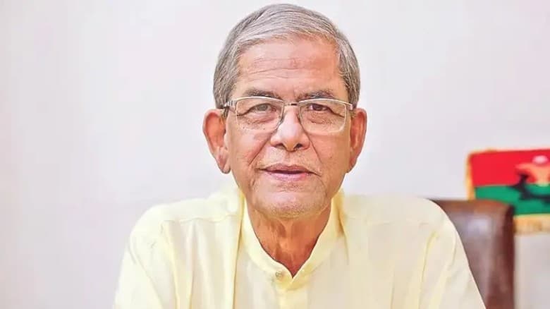 ঠাকুরগাঁও-১ আসনে মনোনয়ন নিলেন মির্জা ফখরুল