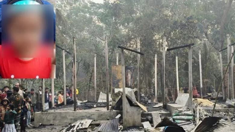 লক্ষ্মীপুরে বিএনপি নেতার বাড়িতে আগুন-শিশুর মৃত্যু