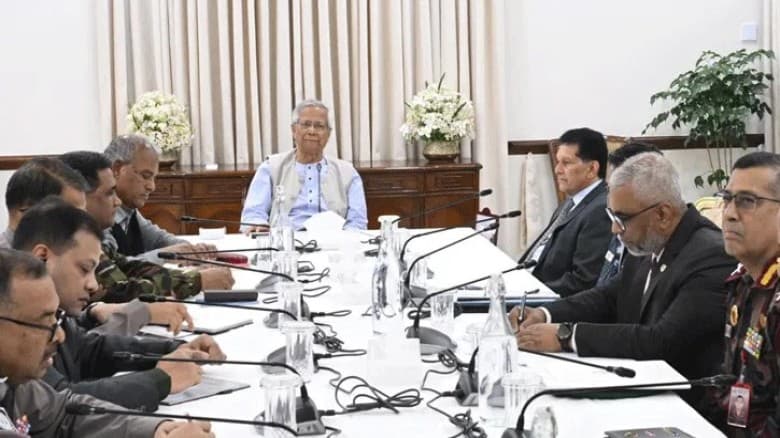 আইনশৃঙ্খলা পরিস্থিতি নিয়ে উপদেষ্টা পরিষদের বৈঠক