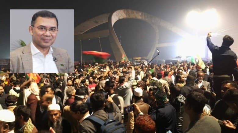 ‘লিডার আসছেন’ স্লোগানে মুখর ৩০০ ফিট এলাকা