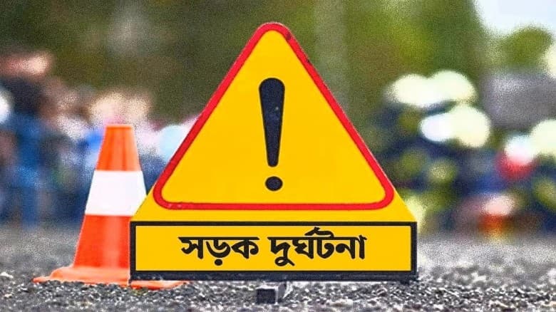 ভাঙ্গায় ট্রাক-অ্যাম্বুলেন্স মুখোমুখি সংঘর্ষ, প্রাণ গেল স্বামী-স্ত্রী-শ্যালকের